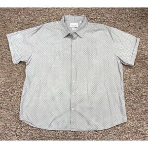 PaperDenim&Cloth Men’s 4XL Button Down Short Sleeve Shirt Top Button up Shirt